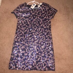 NWT Gap Girls sequence multicolor dress